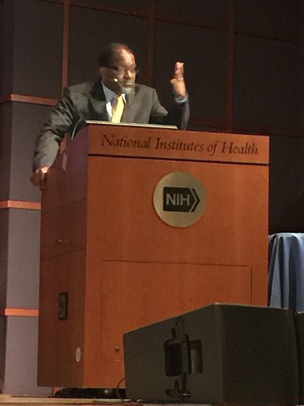 dr Gary Gibbons Director NIH - Keynote speaker